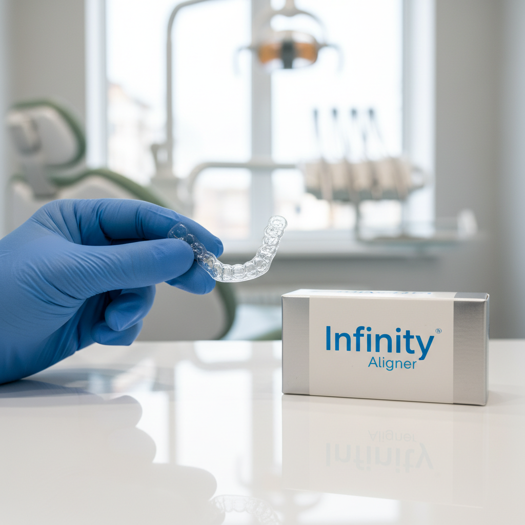 Infinity Aligner clear retainer — post-treatment retention