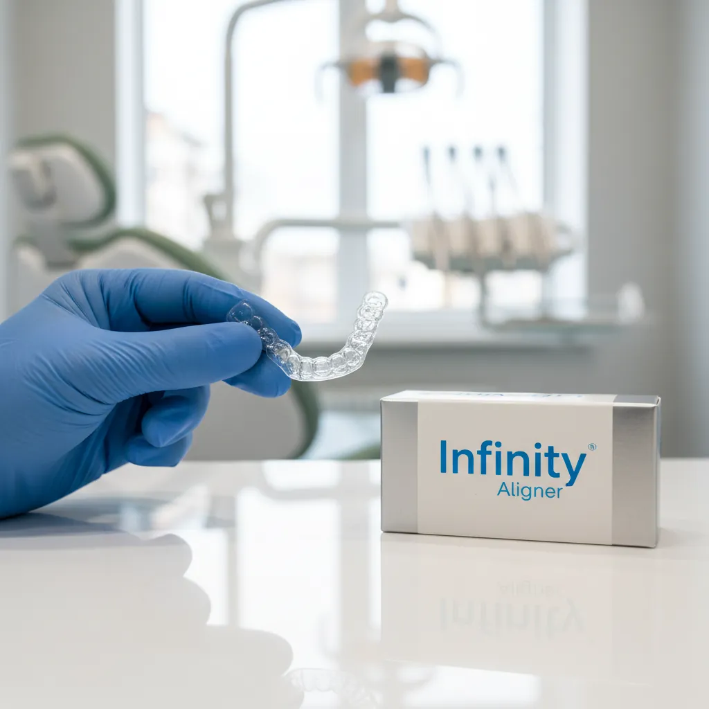 Infinity Aligner clear retainer — post-treatment retention
