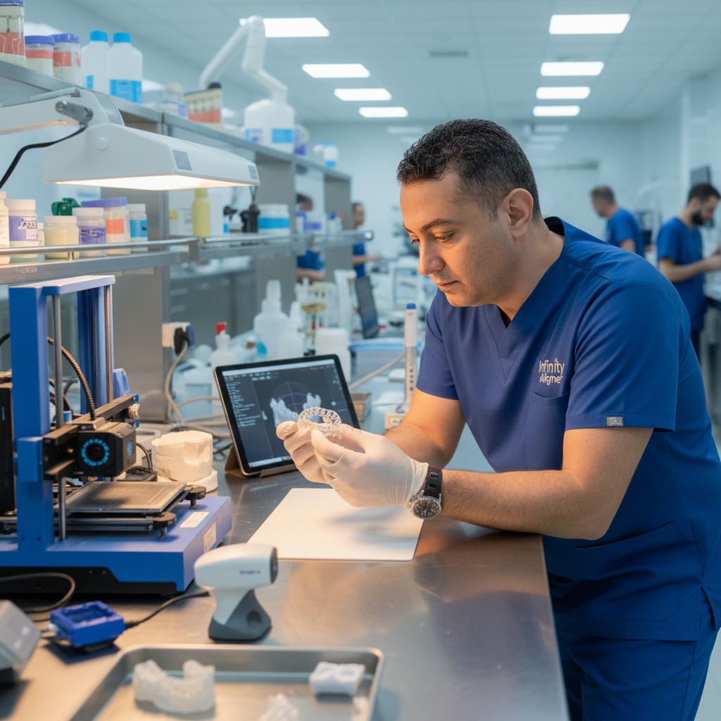 Infinity Aligner ISO cleanroom manufacturing facility