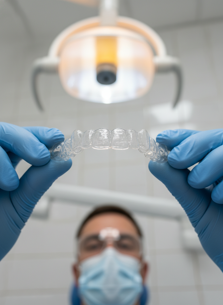 BPA-free medical-grade clear aligner material — Infinity Aligner OKC