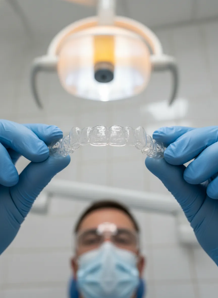 BPA-free medical-grade clear aligner material — Infinity Aligner OKC